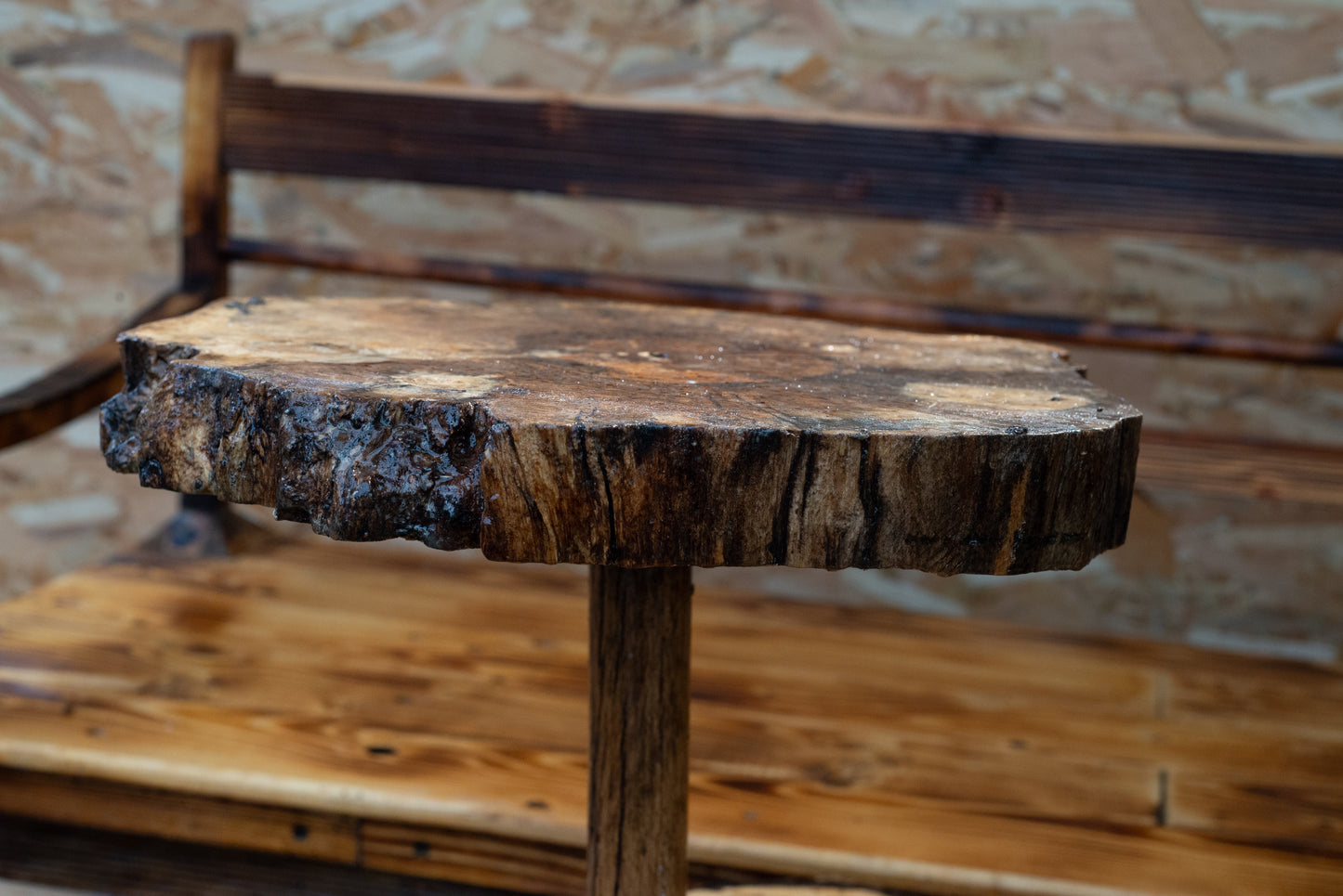 Rustic Forest Cake Stand
